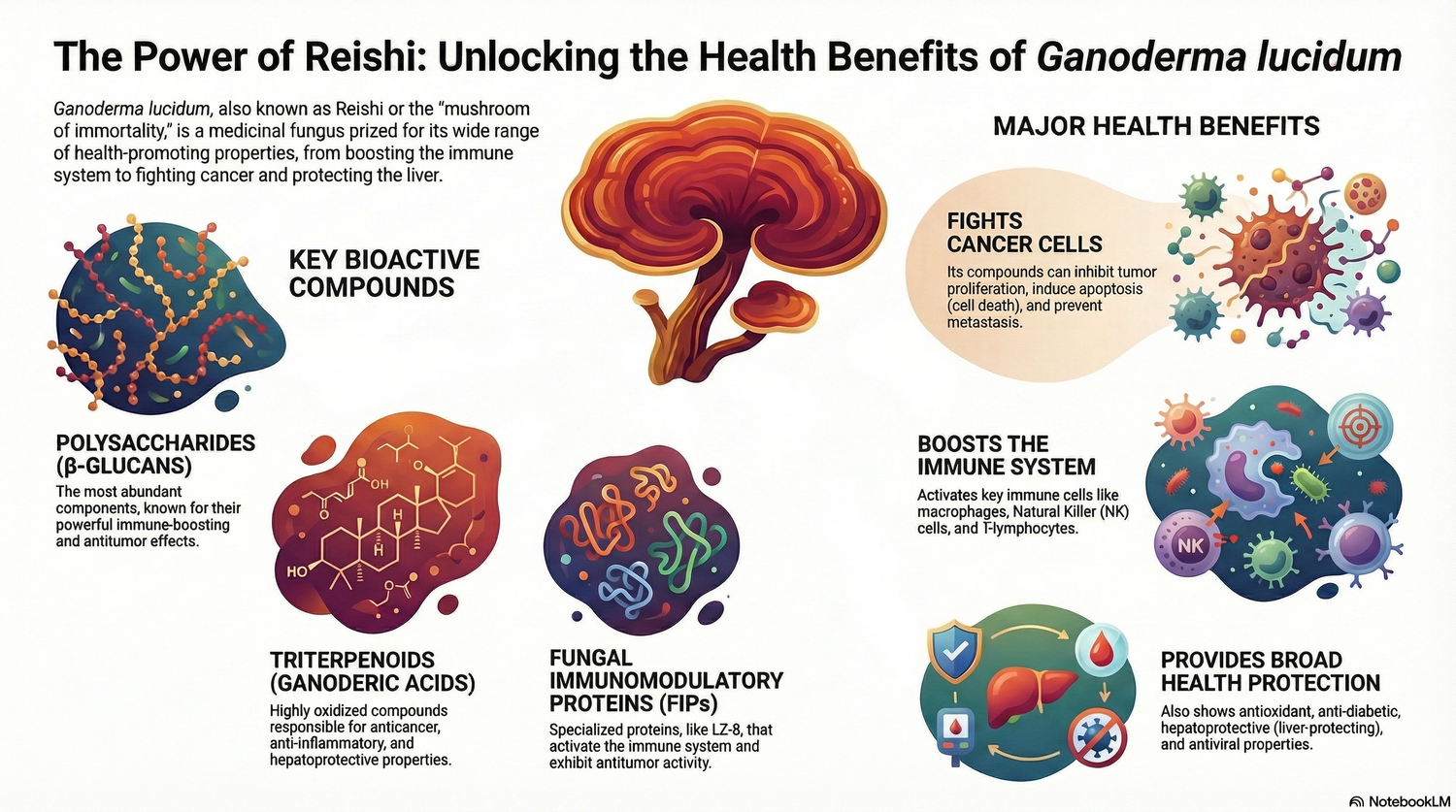 The Definitive Guide to Reishi's Health Benefits: Unlocking the Ancient Power of Ganoderma with Modern Scientific Research