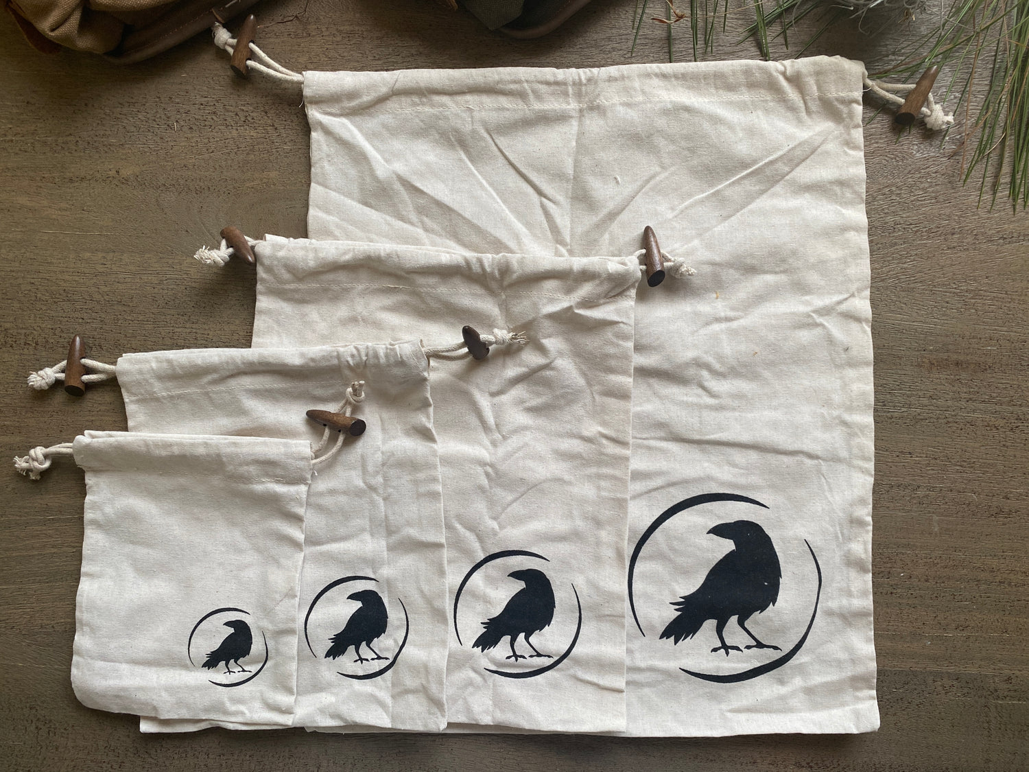 Eremos Muslin Forage Bags