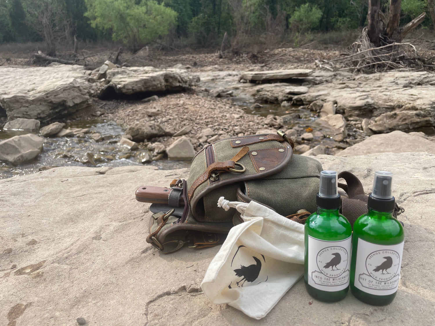 Into & Out of the Wilderness – Wildcrafted Natural Sprays - Insect Repellent and Soothing Spray