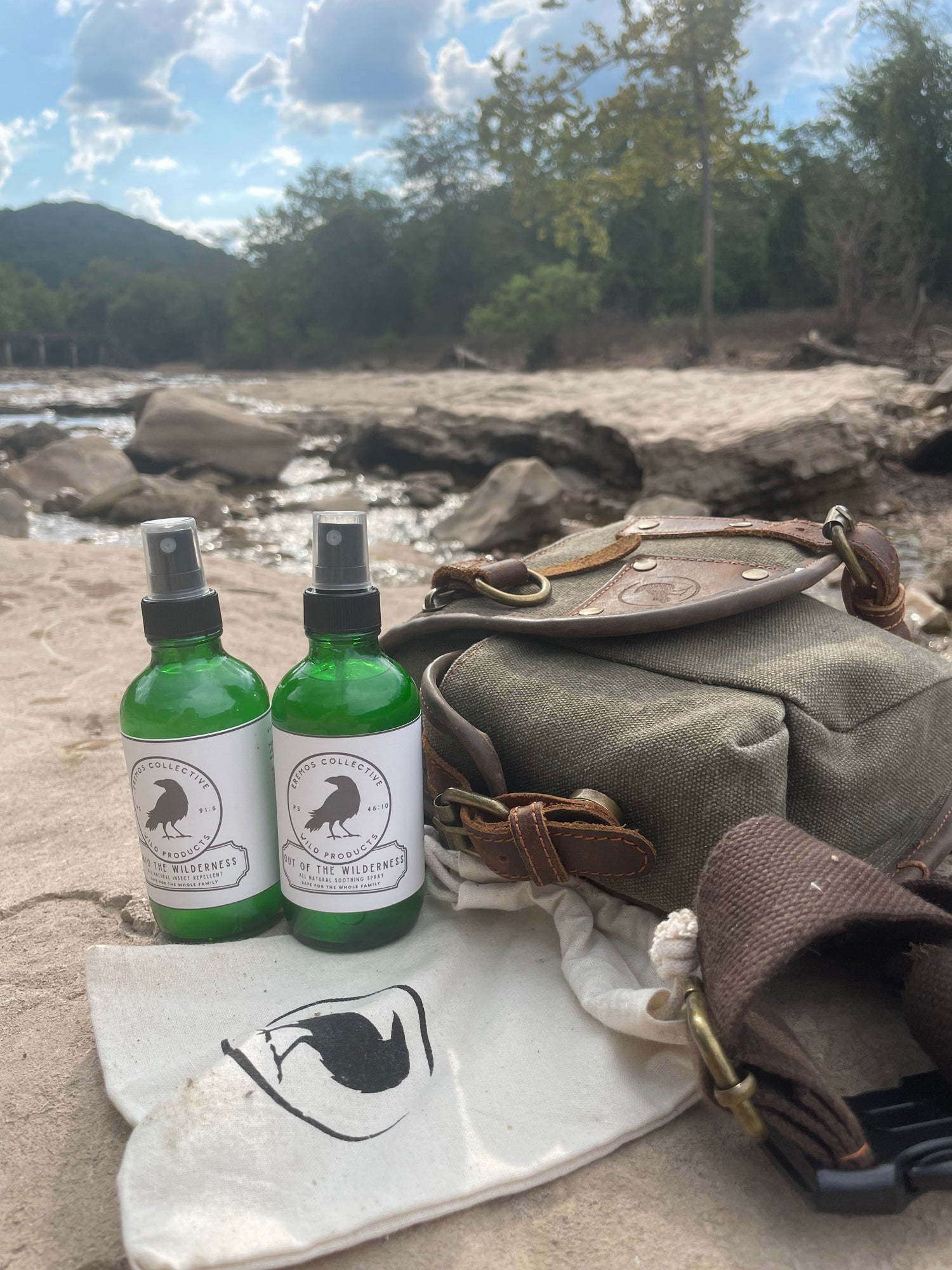 Into & Out of the Wilderness – Wildcrafted Natural Sprays - Insect Repellent and Soothing Spray